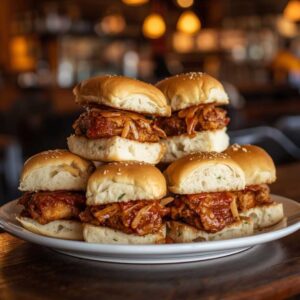 Beef or Chicken Sliders