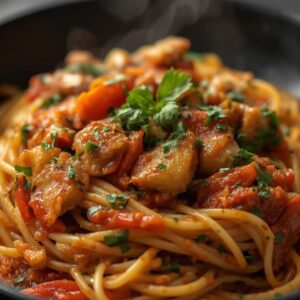 Chef’s Stir-Fry Spaghetti