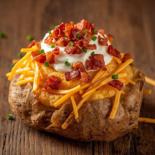 Fully Loaded Baked Potatoes
