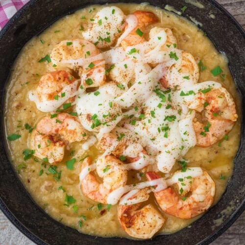 Grits: Plain or Shrimp