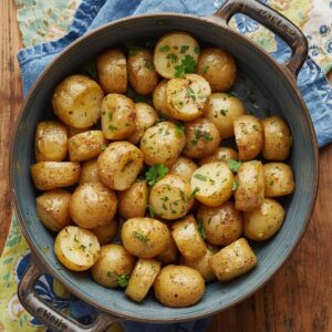 Herb-Buttered Baby Potatoe