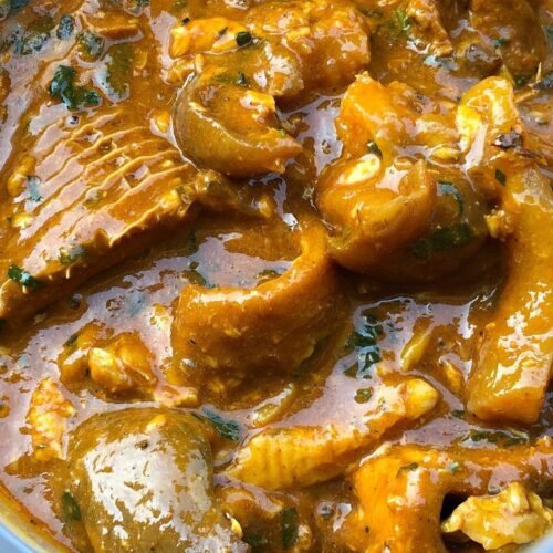 Ogbono Soup Ogbono Soup with choice Vegetables